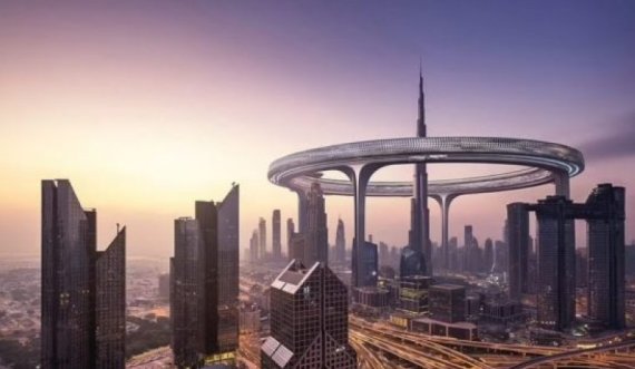 Projekti spektakolar një 'unazë' për Burj Khalifa