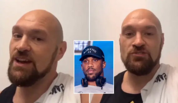 Tyson Fury u tall me të gjithë për duelin me Anthony Joshuan