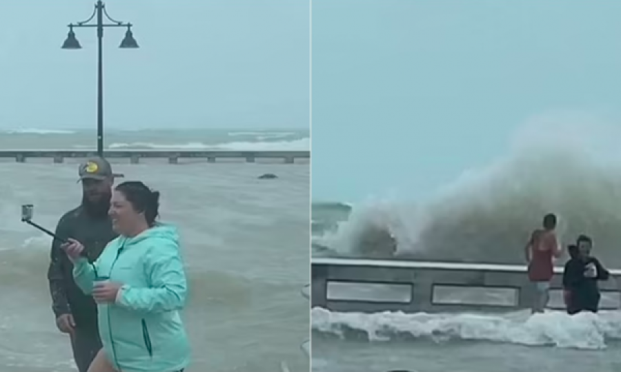 Qytetarët në Florida injorojnë paralajmërimet, bëjnë selfie ndërsa uragani Ian afrohet
