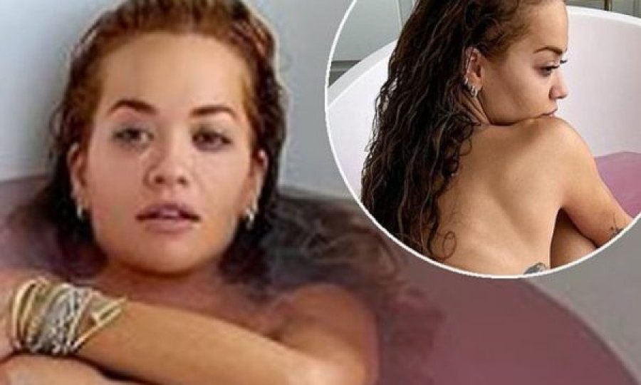 Fillimisht Dua Lipa, tash Rita Ora poston foto nudo nga vaska