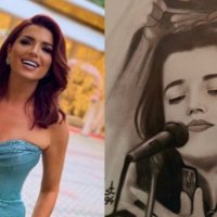 Emocionuese, Edona Llalloshi befasohet nga vëllai, bënë tatuazh në trup portretin e saj