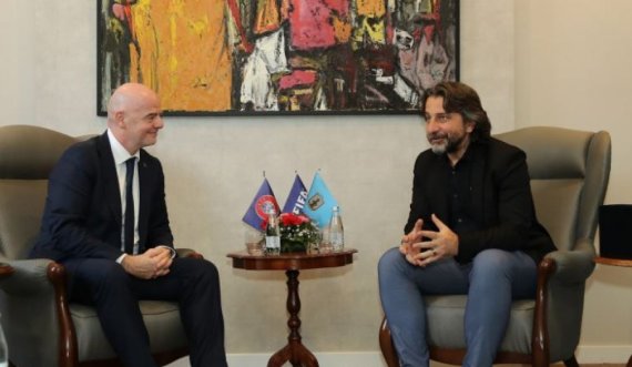 Infantino pritet nga Rama, ky ia dhuron Çelsin e Qytetit