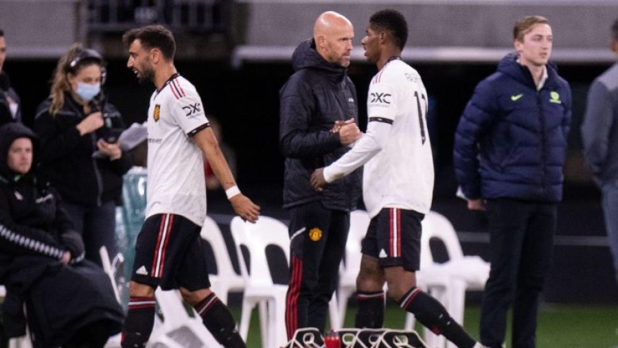 Çmimet e muajit në Ligën Premier shkojnë te Manchester United, Ten Hag dhe Rashford më të mirët