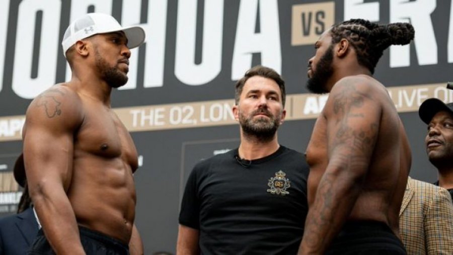 Anthony Joshua arrin peshë rekorde para duelit me Jermaine Franklin