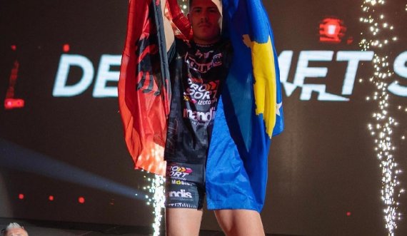Talenti kosovar Demahmet Sinani vazhdon shkëlqimin në MMA, fiton ndeshjen kryesore në Kroaci