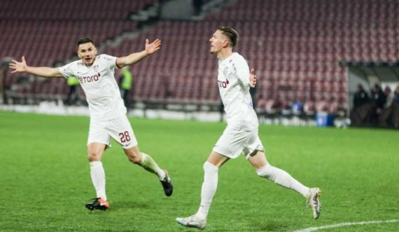 Kosovari Ermal Krasniqi  shkëlqen në Rumani, shënon gol dhe zgjidhet lojtari i ndeshjes