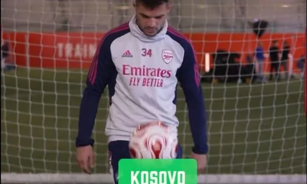 Xhaka dhe Zinchenko i përmendin Kosovën dhe Shqipërinë në zhonglimet me topin