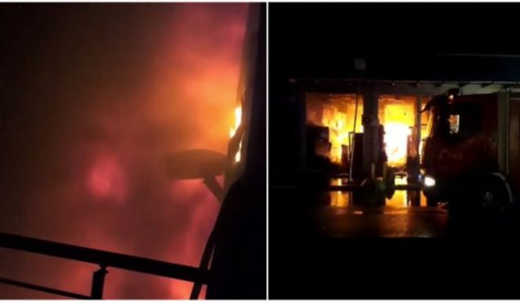 Prishtinë: Disa lokale përfshihen nga zjarri