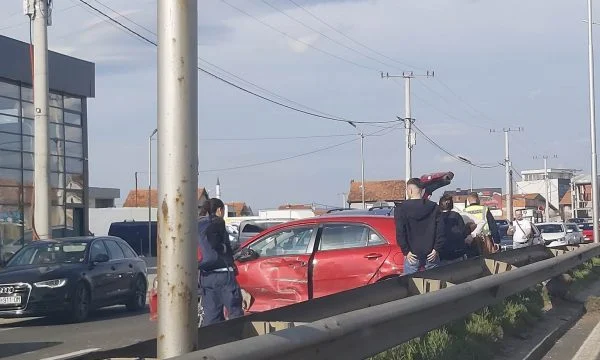 Aksident trafiku në Fushë Kosovë