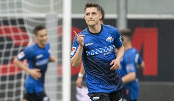 Florent Muslija shkëlqen me dy gola në fitoren e Paderbornit