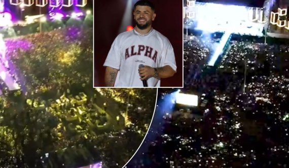 Pamje nga koncerti madhështor i Noizyt “Alpha Show 2” në Tiranë