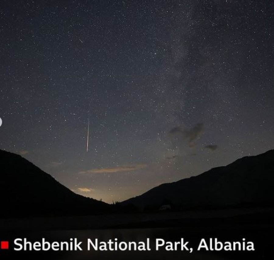 “Shi meteorësh”: Publikohen pamje fantastike të yllit që bie nga Shqipëria e Kumanova e Maqedonisë