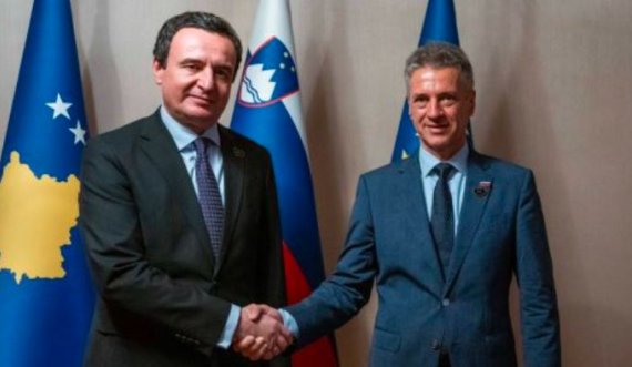 Kurti falënderon kryeministrin slloven Golob për gjithë ndihmën ndaj Kosovës