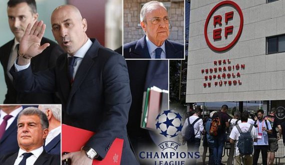 Vendet e Real Madridit dhe Barcelonës në Ligën e Kampionëve në rrezik serioz  për shkak të skandalit të Luis Rubiales
