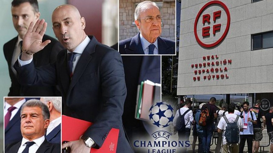 Vendet e Real Madridit dhe Barcelonës në Ligën e Kampionëve në rrezik serioz  për shkak të skandalit të Luis Rubiales