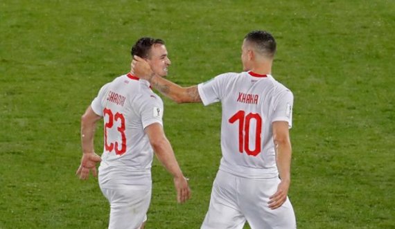 Xhaka dhe Shaqiri shënojnë në fitoren e Zvicrës ndaj Andorrës
