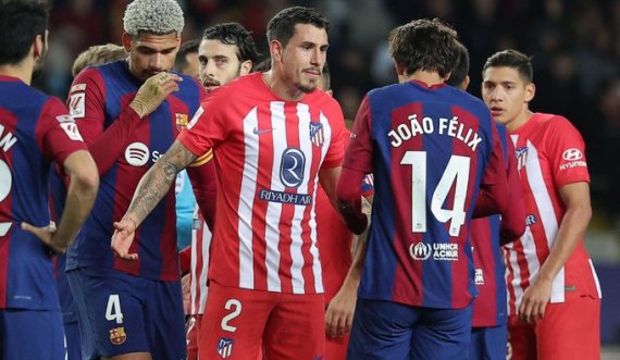 “A do luftë?”, Gimenez ishte i nervozuar me Felixin gjatë gjithë derbit Barcelona-Atletico