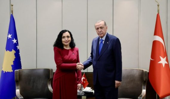 Osmani takohet me Erdoganin: 