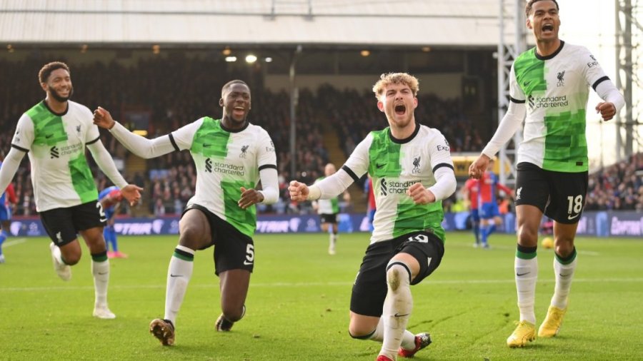 Liverpooli fiton me rikthim ndaj Crystal Palace,  bëhet lider i ri i Ligës Premier