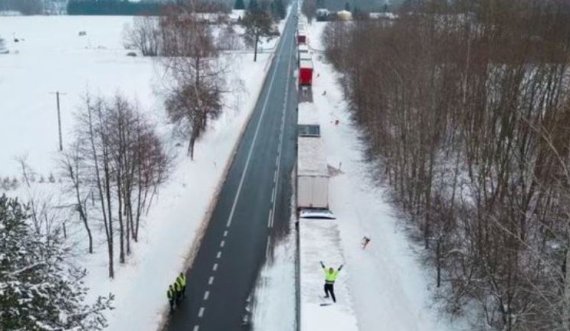 Ja pse kamionistët polakë bllokojnë kufirin me Ukrainën