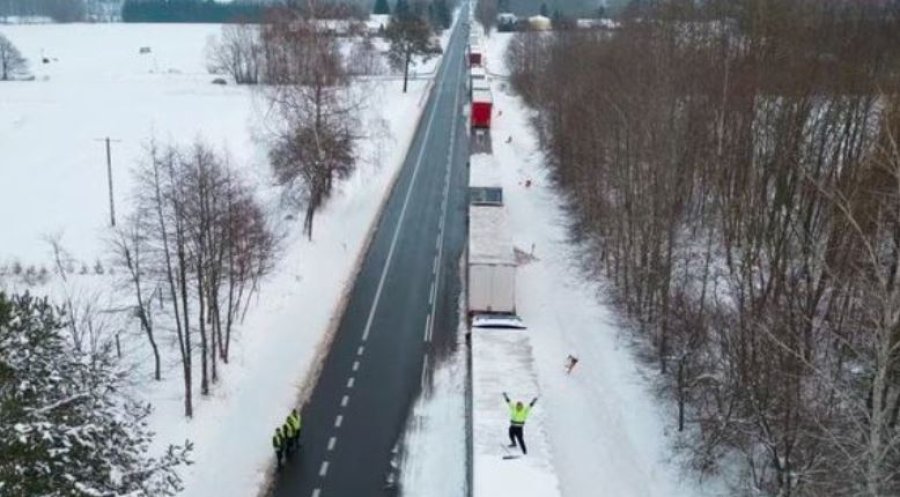 Ja pse kamionistët polakë bllokojnë kufirin me Ukrainën