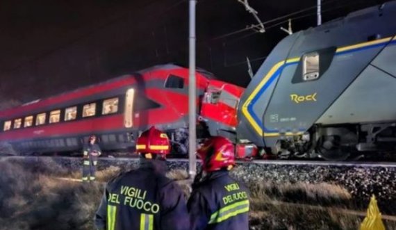 Përplasen dy trena në Itali