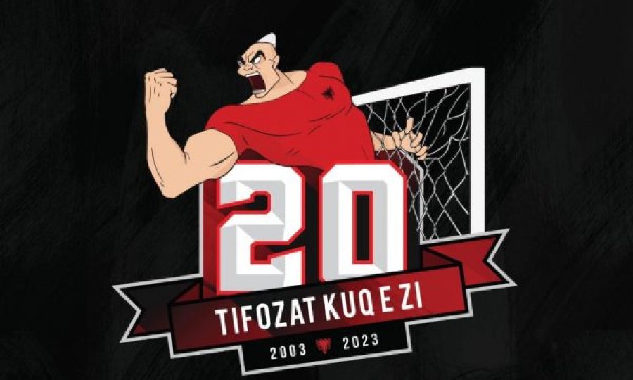 Tifozat Kuq e Zi paralajmërojnë festë të madhe për 20-vjetorin e themelimit të tyre dhe për kualifikimin e Shqipërisë në Euro 2024