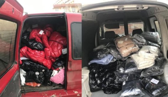 Policia parandalon kontrabandën me mallra, konfiskon tekstil në vlerë 7 mijë euro në Gjilan