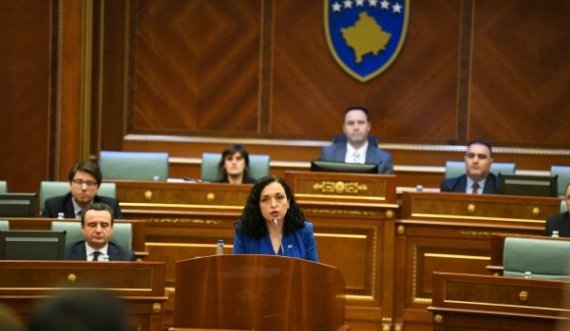 Ky është fjalimi i plotë i presidentes Vjosa Osmani në adresimin vjetor në Kuvendin e Kosovës