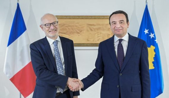  Kurti takohet me ambasadorin francez Guerot, flasin për aktualitetin në Kosovë