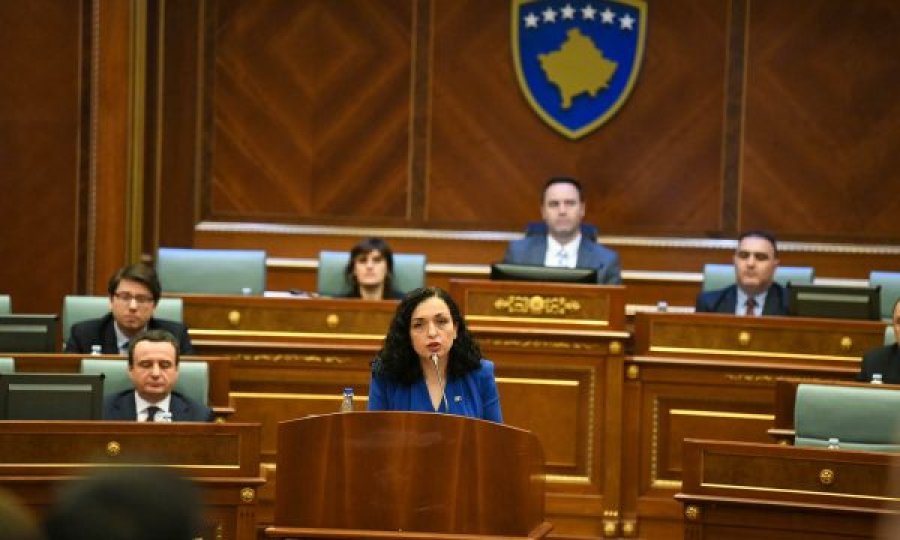 Ky është fjalimi i plotë i presidentes Vjosa Osmani në adresimin vjetor në Kuvendin e Kosovës