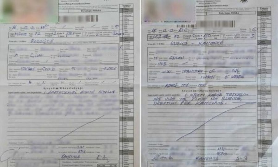 Tejkaluan në vijë të plotë, gjobiten dy kundërvajtës