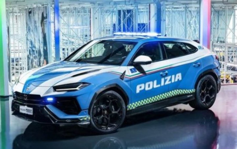 Policia merr Lamborghinin më të fuqishëm