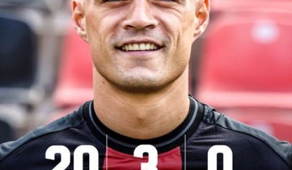 Rekordmeni i pa arritshëm Granit Xhaka, ende nuk di për humbje te Bayer Leverkuseni