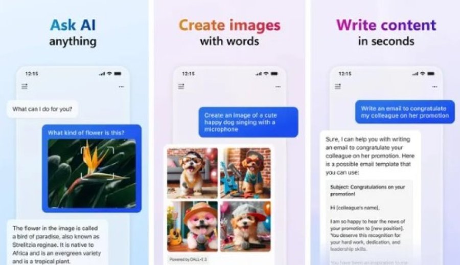 Microsoft lanson aplikacionin e Copilot për përdoruesit e Android, mund të bisedoni me të dhe të gjeneroni imazhe