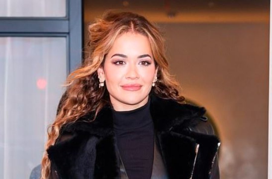 Rita Ora në Nju York për eventin e Vitit të Ri