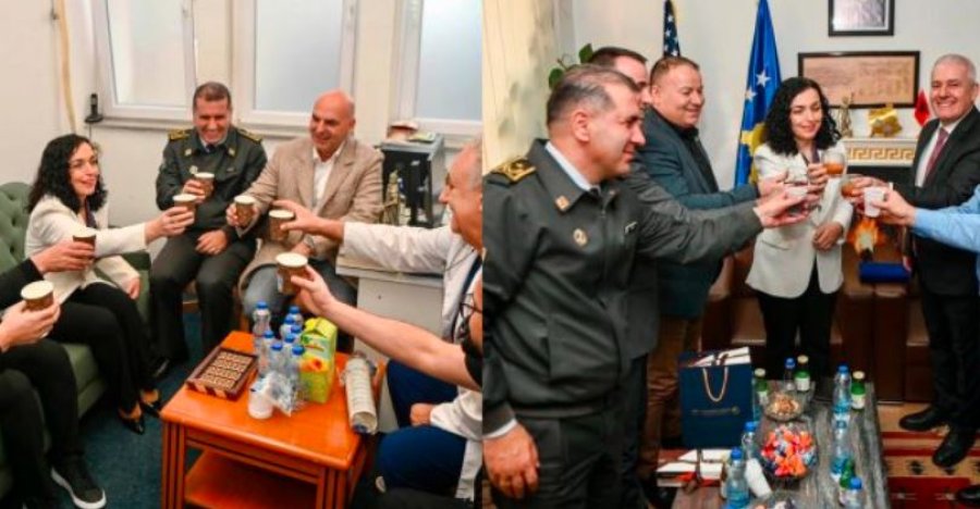 Osmani e ka vizituar QKUK-në dhe stacionin qendror të Policisë së Kosovës