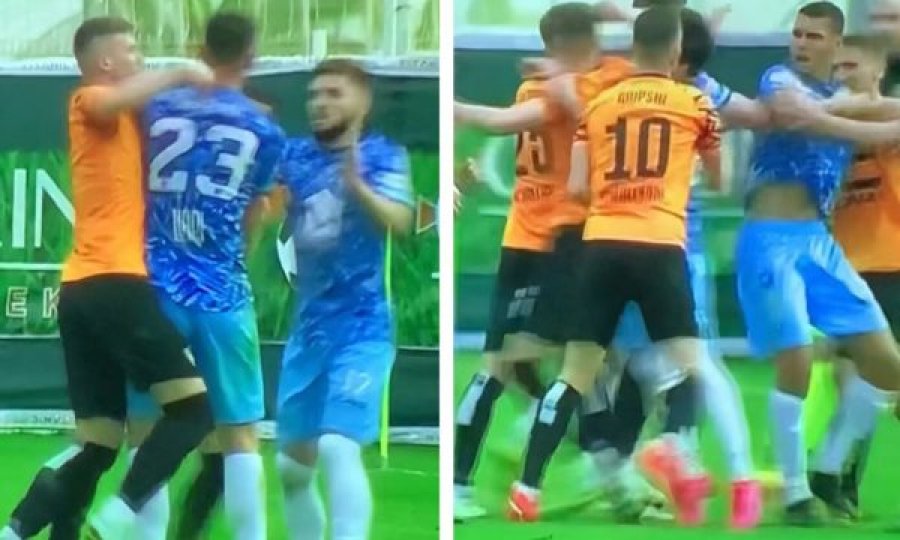 Lojtarët e Llapit dhe  Ballkanit dënohen për shkak të përleshjes  në Superkupën e Kosovës