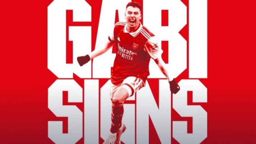 Gabriel Martinelli  shkon me kontratë afatgjatë në familjen e  Arsenalit