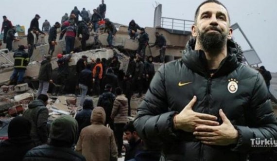 Arda Turan bën thirrje për ndihmë pas tërmetit që e goditi Turqinë