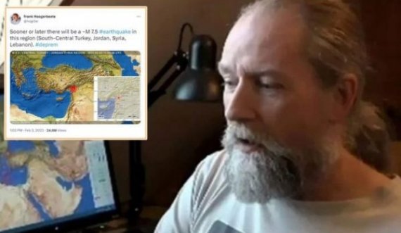 Eksperti holandez e parashikoi tërmetin e Turqisë 3 ditë para se të ndodhte