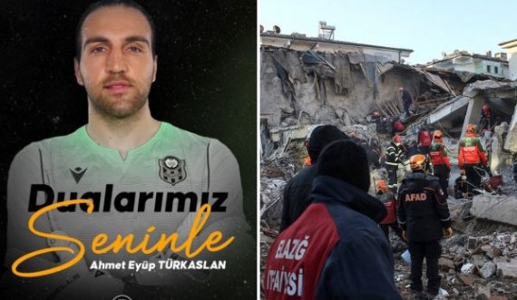 Portieri turk ende nën rrënojat e tërmetit, s’ka informata për gjendjen e tij