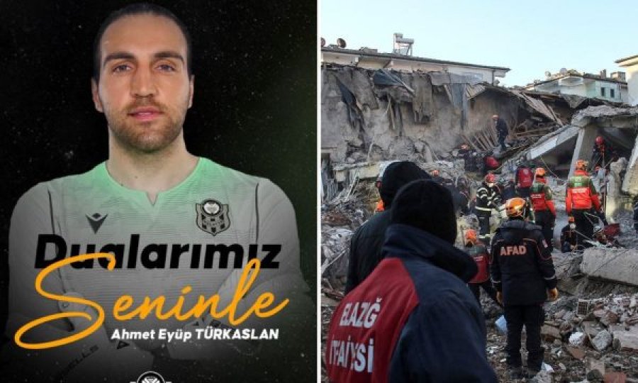 Portieri turk ende nën rrënojat e tërmetit, s’ka informata për gjendjen e tij