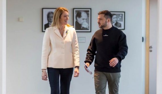 Metasola takon Zelenskyn, zgjedh foton ku shihet Ibrahim Rugova 