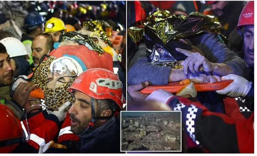 9 ditë të bllokuar nën rrënoja, nxirren gjallë babai dhe vajza e tij 15-vjeçare