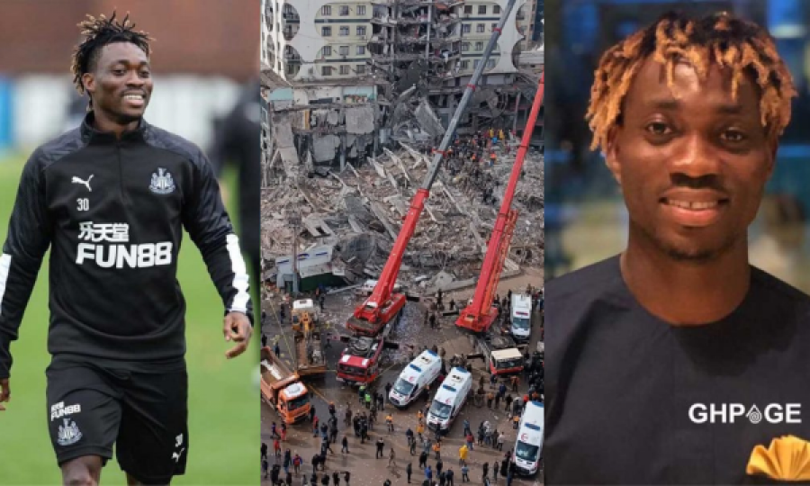 Motra e Christian Atsu flet për gjendjen e futbollistit që gjendet ende nën rrënoja në Turqi