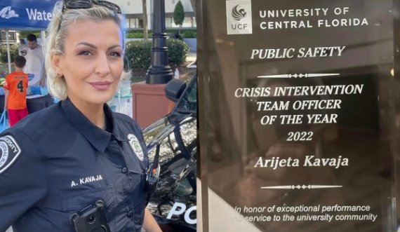 Policja kosovare dekorohet me Çmimin e Vitit në Florida