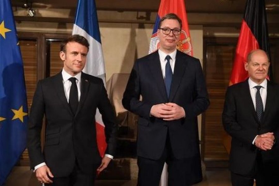 Vuçiq pas takimit me Sholc, Macron e Blinken: E kemi edhe një çnjohje