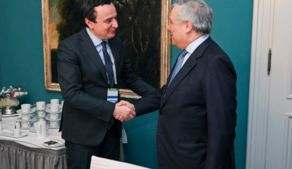 Kurti takohet me Antonio Tajanin