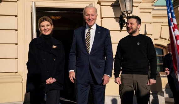 Ja si u organizua vizita e Biden në Ukrainë